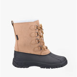 Cotswold SNOWFALL Kids Wellington Boots Brown