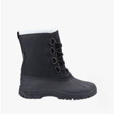 Cotswold SNOWFALL Kids Wellington Boots Black