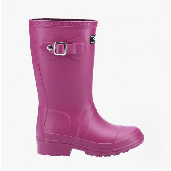Cotswold BUCKINGHAM Girls PVC Wellington Boots Pink