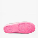 Sleepers ISLA Womens Full Slippers Grey/Fuchsia