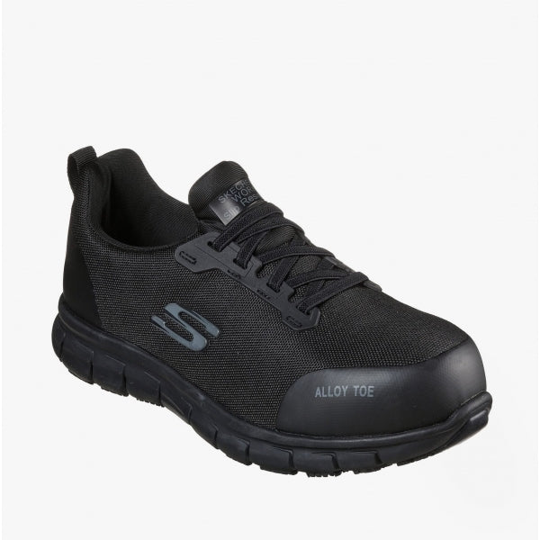 Skechers Work 108041EC SURE TRACK - JIXIE Womens Safety Trainers Black