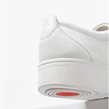 FitFlop RALLY Womens Leather Trainers Urban White