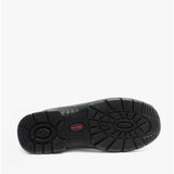 Grafters M9548A Mens Leather Super Wide Chukka Safety Boots Black