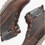Woodland GLENN Mens Leather Lace-Up Goodyear Welted Boots Brown