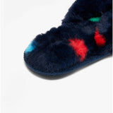 Joules MABELLE Womens Slider Slippers Navy Spot