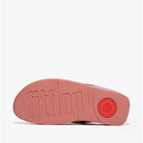 FitFlop LULU GLITZ Womens Flip Flop Sandals Warm Rose