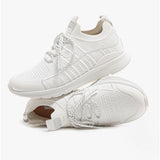 FitFlop VITAMIN FF Womens Lace-Up Trainers Urban White