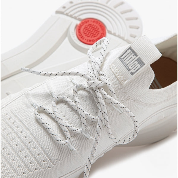 FitFlop VITAMIN FF Womens Lace-Up Trainers Urban White