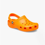 Crocs 206990-83A CLASSIC TODDLER Clogs Orange Zing