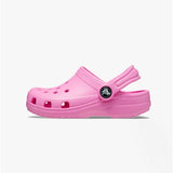 Crocs 206990-6SW TODDLER CLASSIC Girls Clogs Taffy Pink