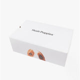 Hush Puppies ELLIOT Mens Leather Brogue Oxford Shoes Tan