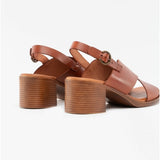 Hush Puppies GABRIELLE Womens Leather Sandals Tan