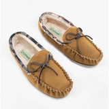 Cotswold KILKENNY Womens Moccasin Slippers Tan