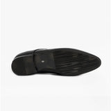 Goor MORGAN Mens Pointed Toe Dress Shoes Black Patent