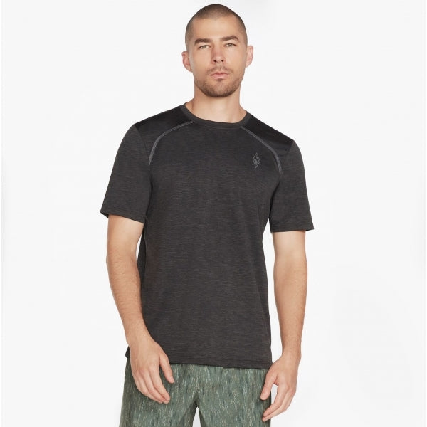 Skechers M2TS209/BKCC ON THE ROAD Mens T-Shirt Bold Black/Asphalt