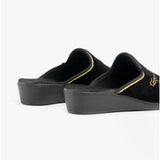 HOS Comfort THERESA Womens Mule Slippers Black