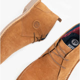 Popps VESPA Unisex Desert Boots Cognac