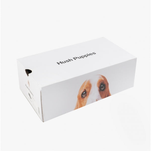 Hush Puppies FINLEY Mens Leather Casual Shoes Tan