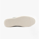 Hush Puppies MOUNT Mens Leather Loafers Grey Nubuck