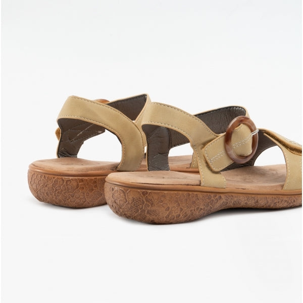 Dr Keller JOAN Womens Strappy Sandals Beige