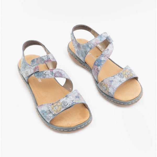 Rieker 659C7-90 Womens Sandals Multi
