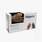 Hush Puppies ALLIE Womens Suede Moccasin Slippers Leopard