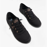 Skechers 33492/BBK BOBS B CUTE Womens Slip-On Trainers Black