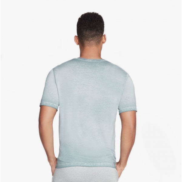 Skechers M1TS156/TLBL DIAMOND WASH BREAKERS CREW Mens T-Shirt Trooper