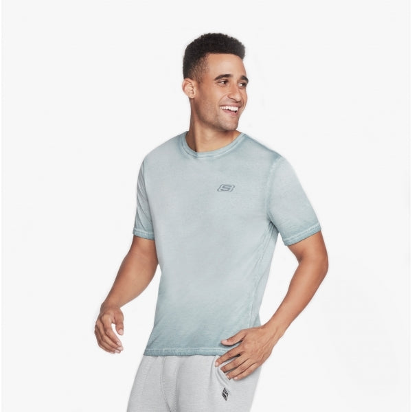 Skechers M1TS156/TLBL DIAMOND WASH BREAKERS CREW Mens T-Shirt Trooper