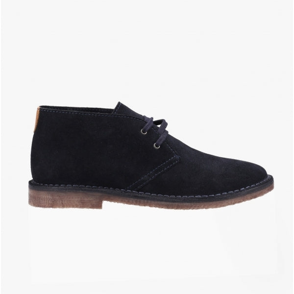 Hush Puppies SAMUEL Mens Chukka Boots Navy