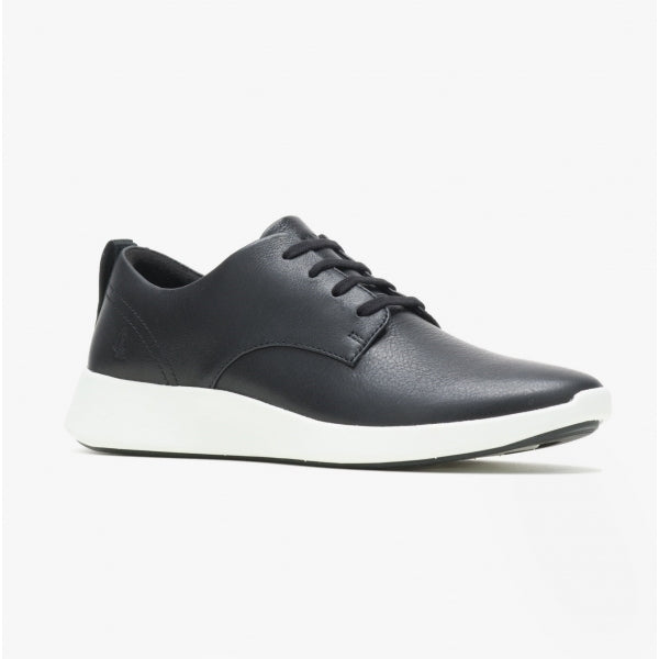 Hush Puppies MODERN WORK Womens Leather Casual Shoes Black