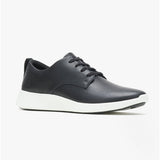 Hush Puppies MODERN WORK Womens Leather Casual Shoes Black