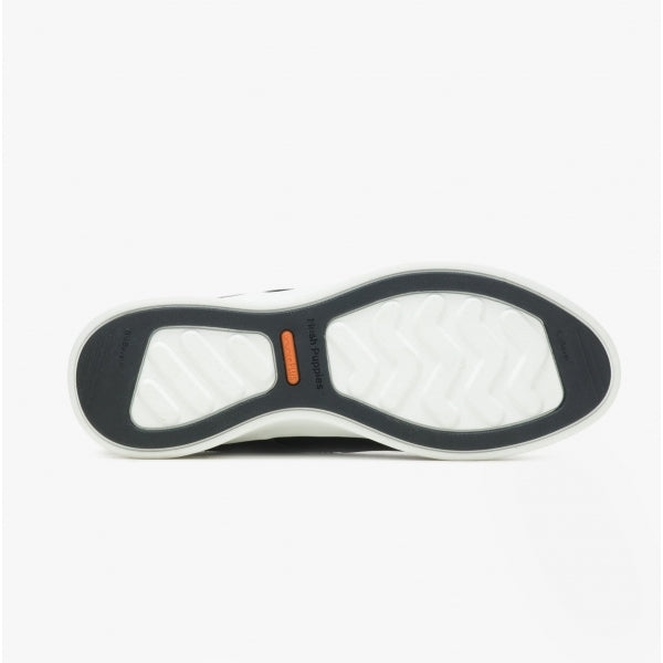 Hush Puppies MODERN WORK Womens Leather Casual Shoes Black