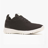 Hush Puppies GOOD Womens Recycled Mesh Casual Trainers Black
