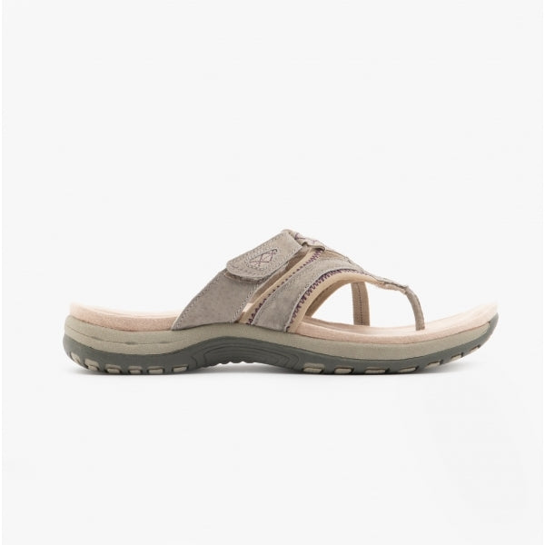 Free Spirit JULIET Womens Toe Post Sandals Pebble