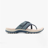 Free Spirit JULIET Womens Toe Post Sandals Navy
