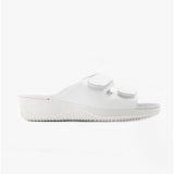 Rohde 1940 Womens Leather Mule Sandals White