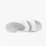 Rohde 1940 Womens Leather Mule Sandals White