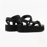 Teva FLATFORM UNIVERSAL Womens Sandals Black