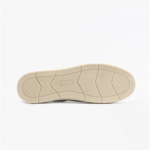 Hush Puppies MICHAEL Mens Leather Lace-Up Shoes Grey