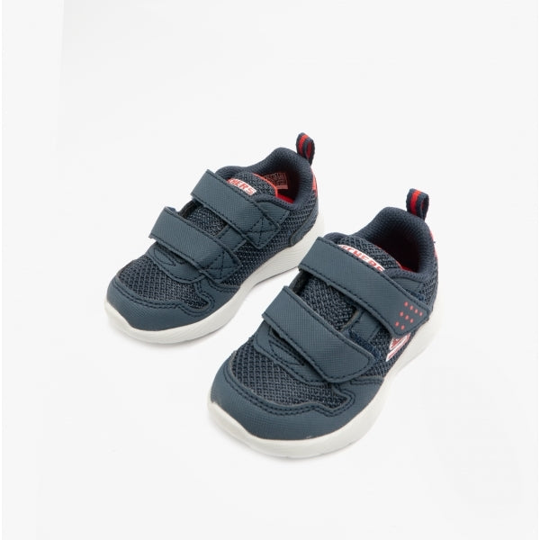 Skechers 407235N/NVRD DYNA-LITE-HENDLER Boys Trainers Navy Red