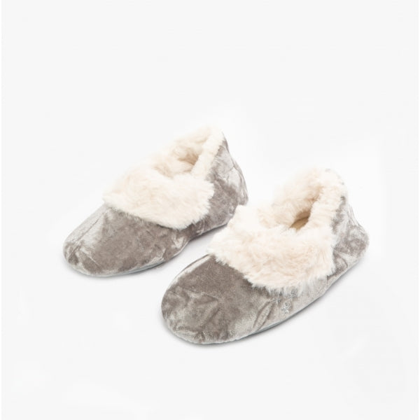 Dearfoams PEGGIE Girls Bootie Slippers Sleet