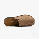 Hush Puppies CARSON Mens Mule Sandals Brown