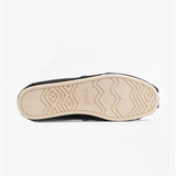 TOMS ALPARGATA Mens Canvas Espadrilles Black/Chevron