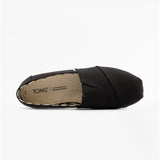 TOMS ALPARGATA Mens Canvas Espadrilles Black/Chevron