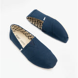 TOMS ALPARGATA Mens Canvas Espadrille Blue