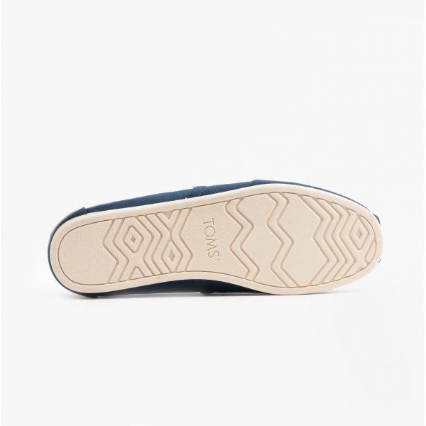 TOMS ALPARGATA Mens Canvas Espadrille Blue