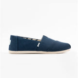 TOMS ALPARGATA Womens Cotton Espadrille Navy