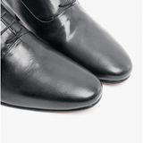 Club Cubano TONI Mens Leather Cuban Heel Shoes Black