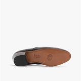 Club Cubano BILBAO Mens Soft Leather Plain Cuban Heel Shoes Dark Brown